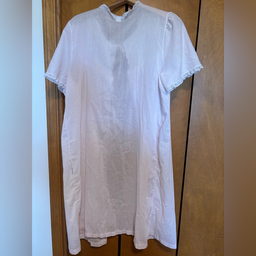 Vintage Nighty Light Pink & White - Picture 2 of 7